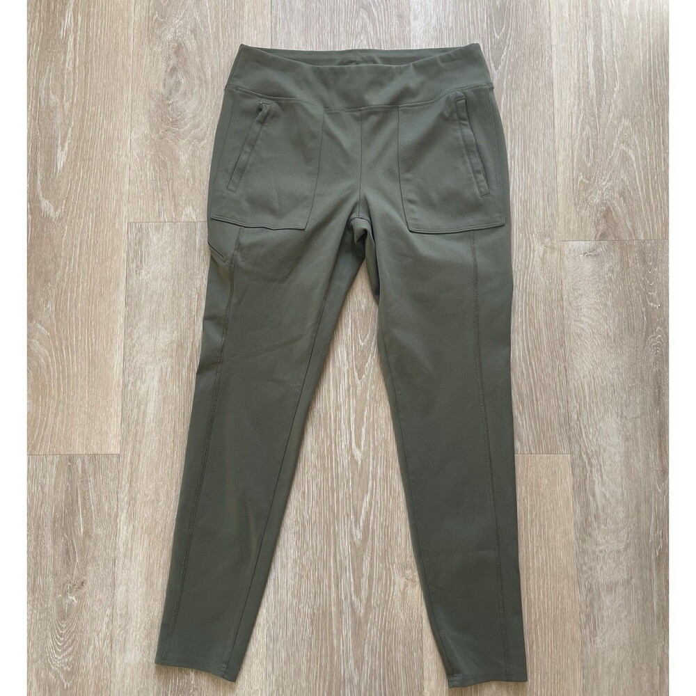Ridgecut Toughwear Woman’s Pants Olive Green  Zip Pkts Size Medium